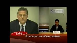 Video Conferencing at The Rostie Group on CBC - John Anderson and Mio Adilman - 2007