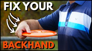 How to BACKHAND in Disc Golf | The Biggest MISTAKES to Avoid!