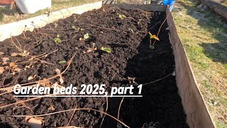 Garden beds 2025, part 1: Strawberry expansion.