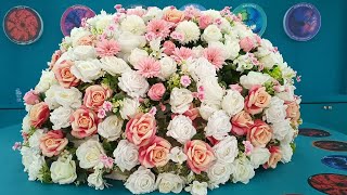 Bouquet of Dreamy Roses, COSMETICA Showroom, Safex, Algiers