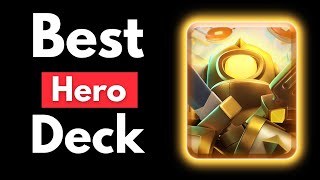 The BEST Hero Mini Pekka Deck in Clash Royale!