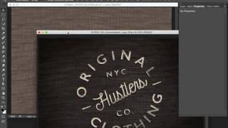 #Photoshop Workbench 524: Embroidered Logo Effect