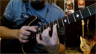 Symphony X - Sea of Lies  1st solo Guitar Cover