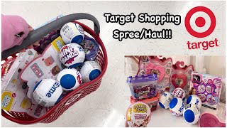Target SHOPPING SPREE/Haul!! 🛒🎀🛍️ (Slime, Mini Brands, Squishmallow, Etc)