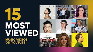 15 Most Viewed Music Videos of All Time on YouTube | Music Statistics