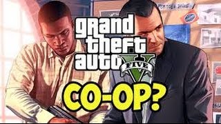 GTA 5 Online : Grand Theft Auto 5 CO-OP MODE !! Multiplayer Funny Moment!!
