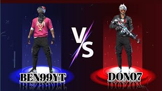 BEN99YT VS DON 😈||@BEN99YT-c4v @ZeroxFF @gtk111ff speed Moment Handcame 📱#viral #shorts #ff