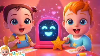 Magical Valentine Mailbox Song for Kids | Learn Shapes | Nursery Rhymes | NuNu Tv