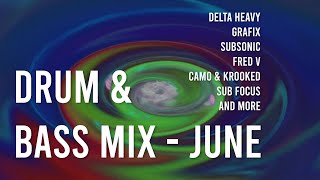 🔥 Drum & Bass Mix – JUNE 2025 | Delta Heavy, Grafix, Subsonic, Fred V, Camo & Krooked & more...🔥