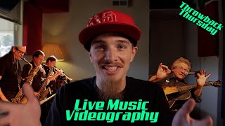 What I learned my first time filming live music [Throwback Thursday]