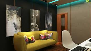 Recording Studio Interior By Align Designs Architects and Interiors