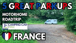 Camping Car Park for the first time and more free parkups in Northern Alsace, France ep8
