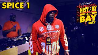 Spice 1 Performs Classics LIVE At History Of The Bay Day
