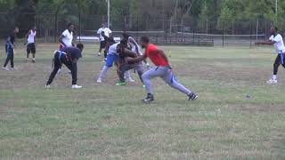 Ward 8 Pass 2 Peace Flag Football 9/17