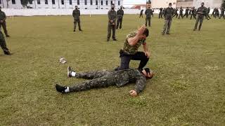 Técnicas  de   "COMBATE CORPO a CORPO "  para o  "CFGS "   Período Básico, 14º Gac, Pouso Alegre/Mg