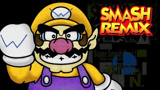 Smash Remix: Wario Overview on N64 (Moveset, Break the Targets, Board Platforms)