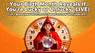 Your Birth Month Reveals If You're Lucky or Unlucky (LIVE) @UpgradeYourSelf_Knowledge