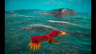 Land and Sea. Beautiful long flight | OST.