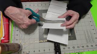 Working on Mini Envelope Journal/tags