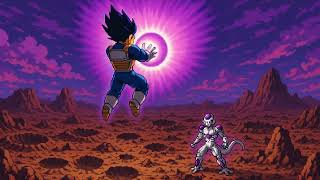 Dragon Ball Pixel 16-Bit Lofi 🎮 Vegeta vs Freezer | Música Retro Anime Chill (1h)