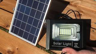 How a solar projector works