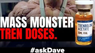 How Much TREN Did MASS MONSTERS Really Take? #askDave
