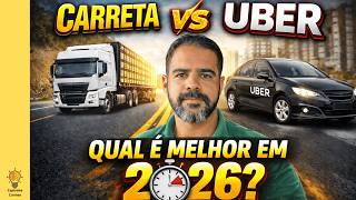 CARRETA ou UBER: Qual Vale Mais a Pena em 2026? A Verdade de Quem Trabalhou nos Dois