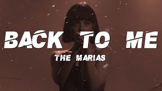 The Marías - Back To Me (unreleased) (Lyrics)