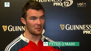 IRFU Peter O'Mahony - Guinness Pro12 Launch #MicroV
