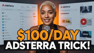 $100/Day with Adsterra Banner & Native Ads Arbitrage | Full Strategy Explained!