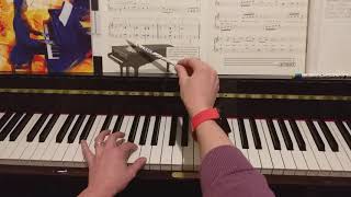 Sleepy Cat Blues Bars 10 -14 Mini Tutorial (M. Cornick, Piano Star Grd 1)