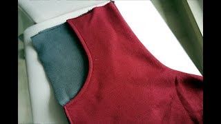 How to sew EASY POCKET inTROUSER Jak uszyć łatwą KIESZEŃ do SPODNI