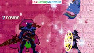 Barney The Dinosaur And Nightmare VS Ordinary Magician And Rainbow Dash In A MUGEN Match / Battle