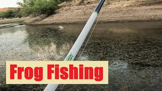 Fishing A Frog Over Grass  At Parker Canyon Lake - ft. Blitz Popper Jr.