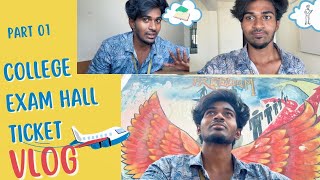 Last Sem Exam ku hall ticket vangita ga 🤩 / College Vlog part 01 / Akash Gowra