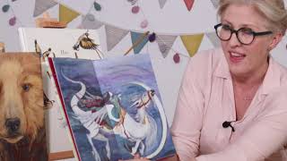 Awaken your own dragons with a read along of 'Tell Me A Dragon' by Jackie Morris.