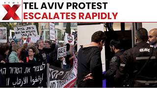 Iran-US War: Protesters Clash With Police During Anti-War Rally In Tel Aviv