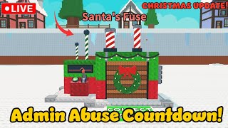 LIVE🔴 Admin Abuse & NEW Update Countdown (Steal A Brainrot) #roblox #stealabrainrot
