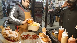 POOR MAN's Ultimate Cart FASTFOOD 😍| Amazing pakistani street food cooking 🇵🇰