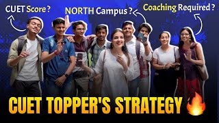 CUET Score for North Campus, Delhi University 🔥Topper's strategy, How to score 800/800 in CUET 2023