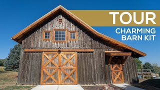 Charming Barn Kit on Nebraska Acreage