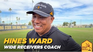 ASU WR coach Hines Ward on Jordyn Tyson's development, the rivalry with UofA, & Arizona's defense