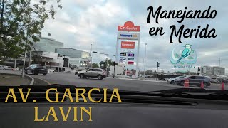 POV MANEJANDO EN MERIDA AVENIDA GARCIA LAVIN
