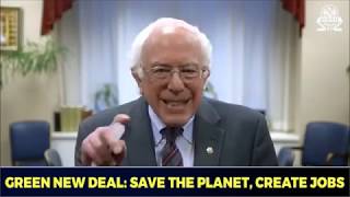 Bernie Sanders: proud to be an original co-sponsor of the Green New Deal
