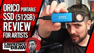 Orico Portable SSD 📸🎥✏️💻 512GB Review 📱 with iPad and Android phone
