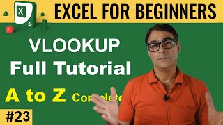 Master class of Vlookup in excel | Vlookup formula with many example | MS Excel for beginners 23
