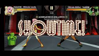Parasoul (Hermana Salada) VS 127K  (Skull Girl Mobile)