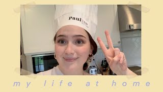 week in my life at home (online school vlog ft. homemade pizza)
