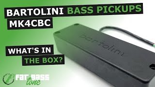 Bartolini MK4CBC Bass Pickups: What’s In The Box? (A Close-Up Look)