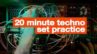 7u 104hp Techno Set // April 14 // Modular Eurorack